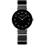 Bering Watches Black Ceramic Swarovski 11429-742