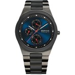 Bering Watches Black/Blue Ceramic 32339-788