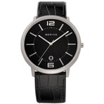 Bering Watches Black Crocadile Leather 11139-409