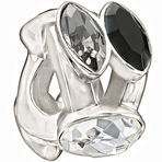 Chamilia Splendid Marquis Black & White Swarovski