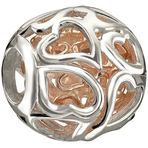 Chamilia Captured Hearts Rose Gold
