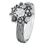 Spinning Jewelry Garden Ring