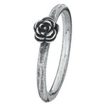 Spinning Jewelry Rough Rose Ring