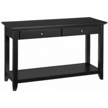 Home Styles Bedford Console Table With Shelf - Ebony - 5531-22