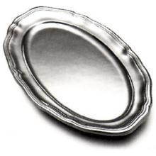 Wilton Armetale Queen Anne Large Oval Tray