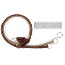 Mendota Show Slip Collar 16 Inch - Silver