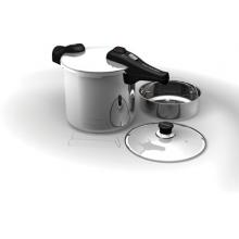 Chefs Design Stainless Steel Pressure Cooker - 8.5 Deep