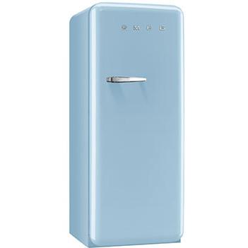 Smeg 9.22 Cu. Ft. Right Hinge Retro Style Refrigerator \/ Freezer - Pastel Blue FAB28UPBR1 Smeg 9.22 Cu. Ft. Right Hinge Retro Style Refrigerator \/ Freezer - Pastel Blue FAB28UPBR1