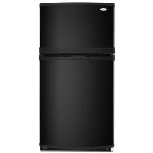 Whirlpool Refrigerator 21.8 Cu Ft Top Freezer Refrigerator, Black - W2RXNMMWB
