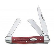 Case Cutlery Worn Old Red Series, 6318 Stainless Steel Medium Stockman