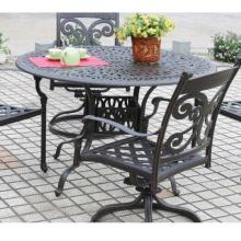 Alfresco Home Farfalla Cast Aluminum Outdoor Dining Table - 48 Inch Round