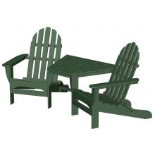 Poly-Wood Recycled Plastic Wood Classic Adirondack Bench