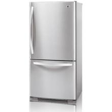 LG Refrigerators With Swing Freezer Door Bottom Freezer Refrigerator, Stainless Steel - LBC22520ST