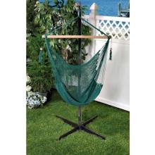 Bliss Hammocks Tahiti Rope Hammock Chair - Green