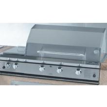 ProFire Professional Series 48 Inch Hybrid Natural Gas Grill With Double Side Burner - Built-In