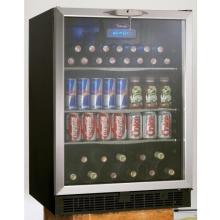 Danby DBC514BLS 11 Bottle / 112 Can Built-In Beverage Center And Wine Cooler - Glass Door / Stainless Steel Trim