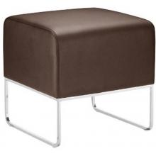 Zuo Modern Plush Ottoman Espresso 103007
