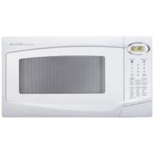 Sharp Mid-Size Microwaves 1.0 Cu.ft - 1100 Watts, White