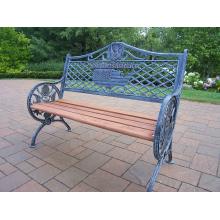 Oakland Living God Bless America Bench - Antique Verdi