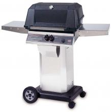 MHP Gas Grills WNK4DD Propane Gas Grill W/ SearMagic Grids On Stainless Cart