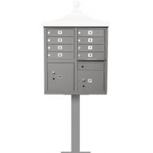 Regency F-Series 8-Door Cluster Box Unit - Gray