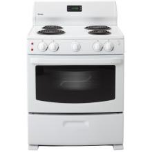 Danby Ranges 30 Inch With Glass Door Electric Range White - DER3099W