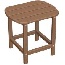 Poly-Wood Recycled Plastic Wood South Beach Adirondack End Table - 15 Inch Square