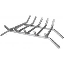 UniFlame 23 Inch Stainless Steel Bar Fireplace Log Grate