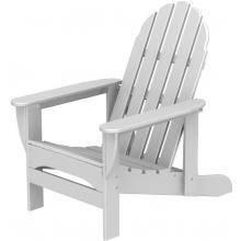 Poly-Wood Recycled Plastic Wood Classic Adirondack Reclining Lounge Chair