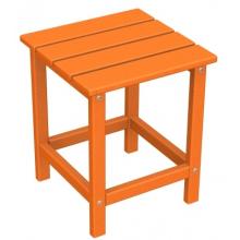 Poly-Wood Recycled Plastic Wood Long Island Adirondack End Table - 15 Inch Square