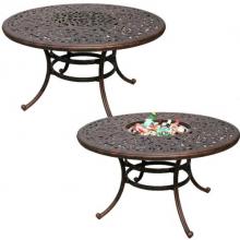 Darlee Catalina Aluminum Dining Table