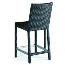 Domus Ventures La Linea Resin Wicker Bar Dining Chair - 650230