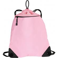 Port Authority Mesh Trim Cinch Pack - Bright Pink