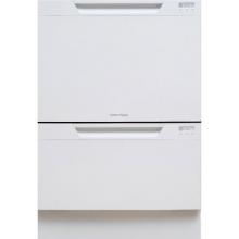 Fisher Paykel Dishwashers DishDrawer Tall Double Dishwasher - White