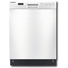 Samsung Dishwashers 51 DB. With Dig Leak Sensor And Hard Food Disposer Dishwasher, White - DMR57LFW
