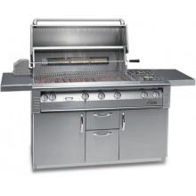 Alfresco AGBQ Classic 56 Inch Grill On Cart With Side Burner And Rotisserie