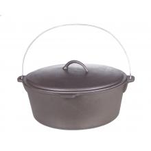 Cajun Cookware Dutch Ovens With Fry Basket 20 Quart Cast Iron Dutch Oven