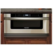 Sharp Insight KB6001NS 1.0 Cu. Ft. 24-Inch Microwave Drawer - Stainless Steel