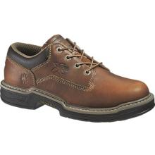 Wolverine Mens Raider Multishox Contour Welt Steel Toe Oxford Work Shoes - Brown - Size 11 - Medium