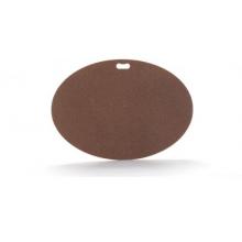 The Original Grill Pad - Oval, Earthtone Brown