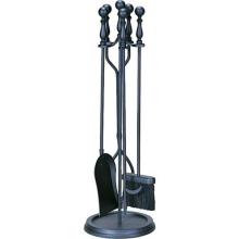 UniFlame 5 Piece Black Fireset