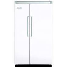 Viking VCSB548WH 23.6 Cu. Ft. Capacity Professional Series Built In Side By Side Refrigerator - White