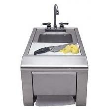Alfresco Prep And Wash Sink With Towel Dispenser