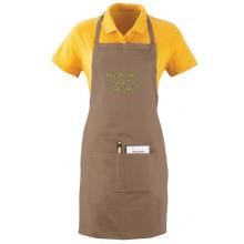 Augusta Oversized Waiter Apron With Pockets - Khaki