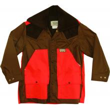 Dans Hunting Gear Briar-Proof Classic Coat Brown With Orange Pockets Chest Size: Large 42-44