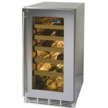 Perlick Wine Coolers15 Inch With Integrated Wood Overlay Glass Door Hinge Left Freestanding Wine Cooler - Requires Custom Panels