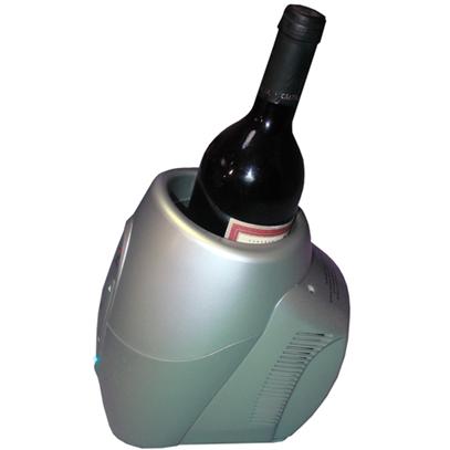 Vinotemp VT-CHILLER SLVR Single Bottle Wine Chiller / Warmer
