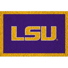 Evergreen LSU Hooked Door Mat