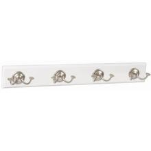 Lynk Meridian Hooks - Wall Mounted (side By Side Hooks) - White - 500300DS