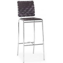 Zuo Modern Criss Cross Barstool Espresso (Set Of 2 Stools) 333070